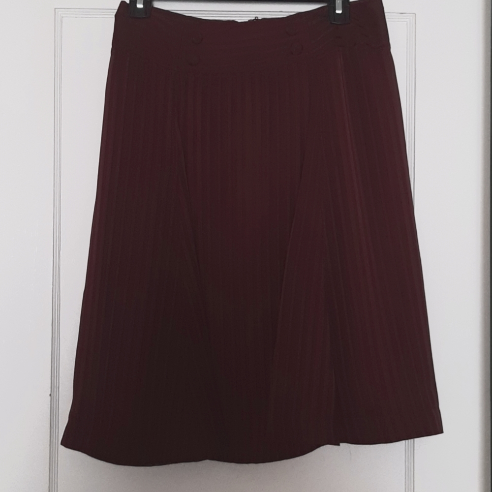 Maroon Skirt